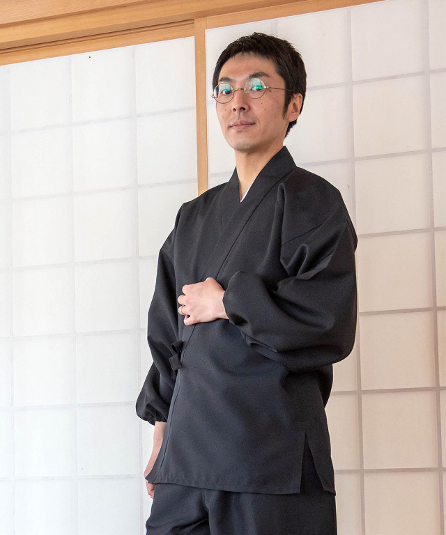 ストレッチツイル作務衣