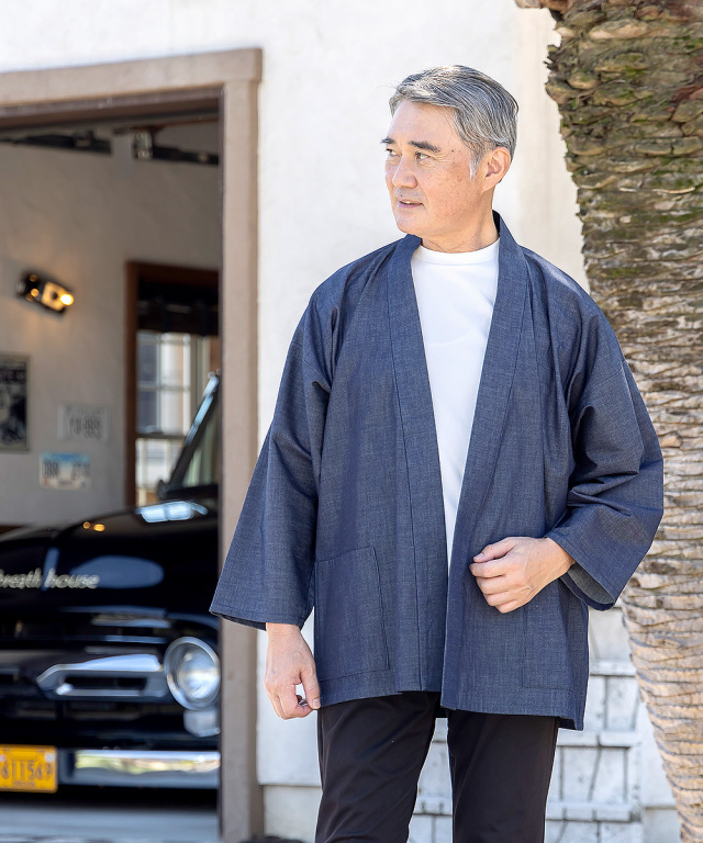 カイハラデニム・ピマ綿ジャケット