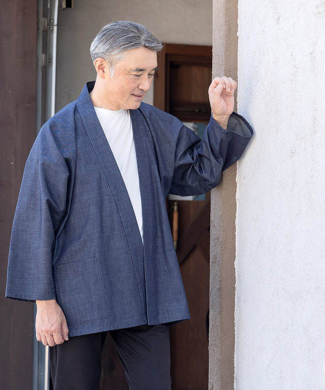 カイハラデニム・ピマ綿ジャケット