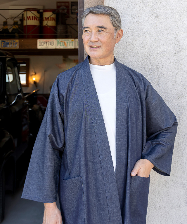 カイハラデニム・ピマ綿ジャケット