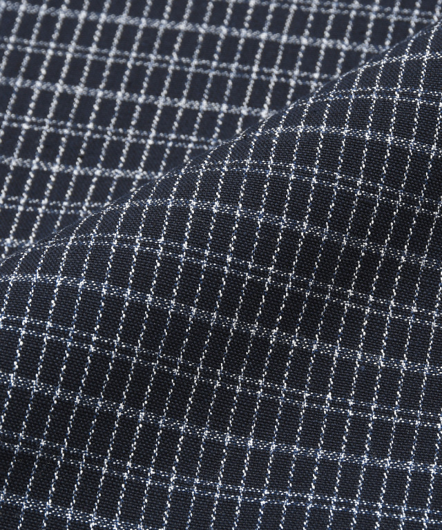 杢糸織デザイン作務衣