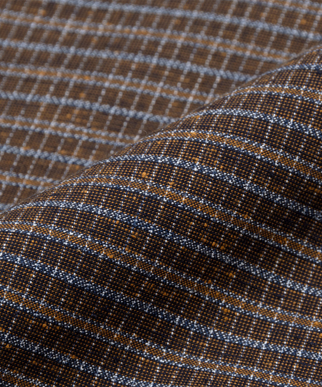 杢糸織デザイン作務衣