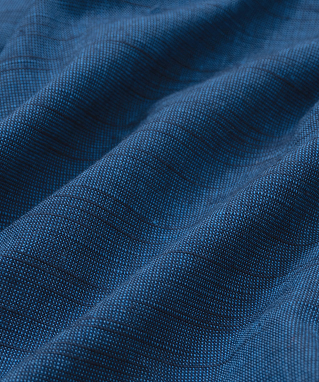 女性綿紬パンツルック作務衣