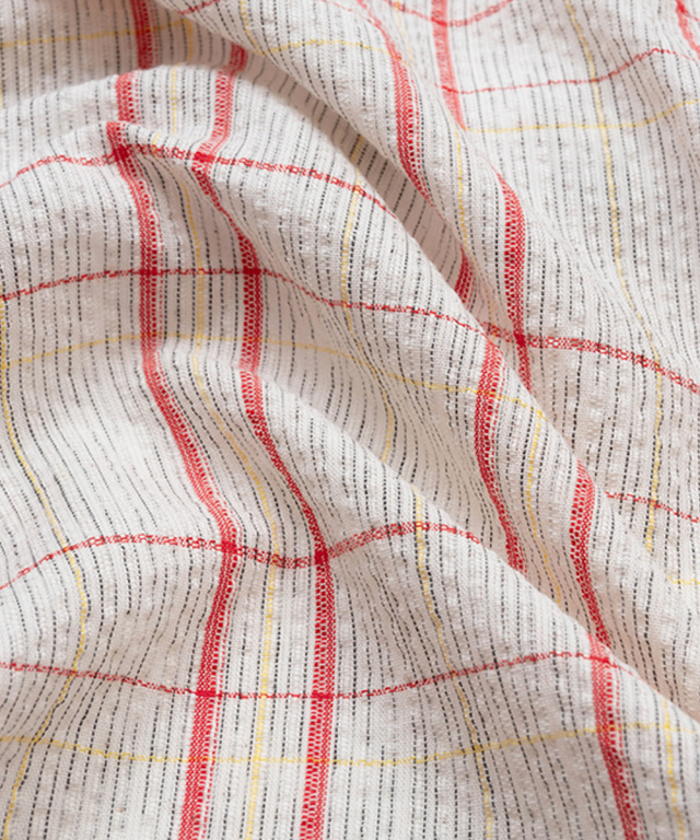 阿波しじら女性デザイン作務衣 No.3 ＜和粋庵＞ | 作務衣・甚平通販 和粋庵