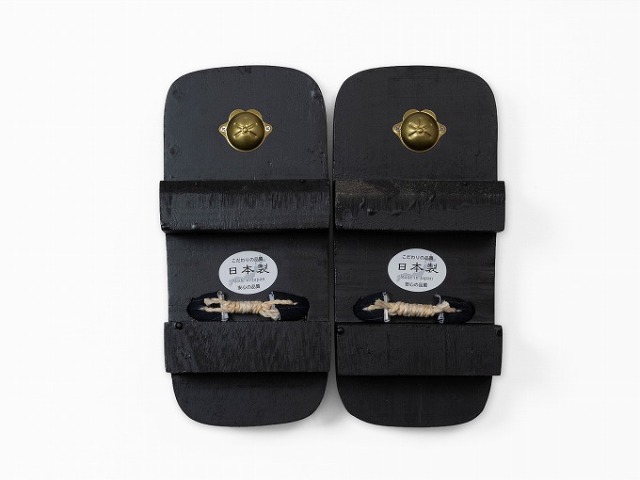 近江ちぢみ絣織鼻緒桐下駄