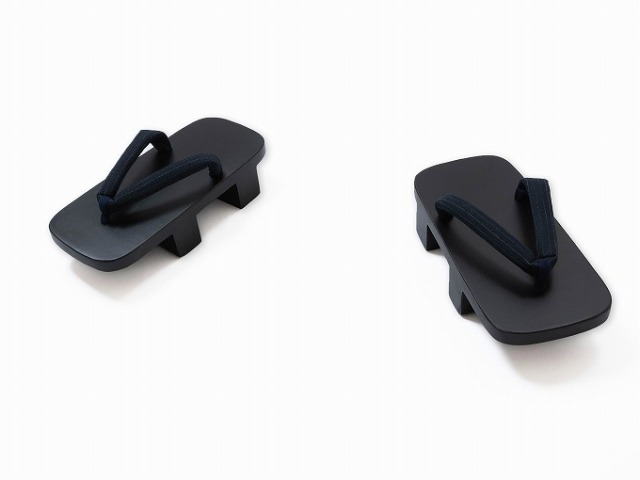 近江ちぢみ絣織鼻緒桐下駄