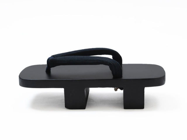 近江ちぢみ絣織鼻緒桐下駄