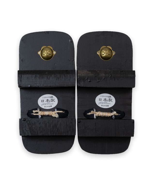 近江ちぢみ絣織鼻緒桐下駄