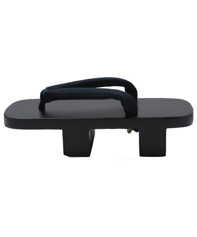 近江ちぢみ絣織鼻緒桐下駄