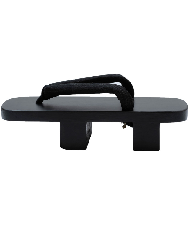 近江ちぢみ絣織鼻緒桐下駄