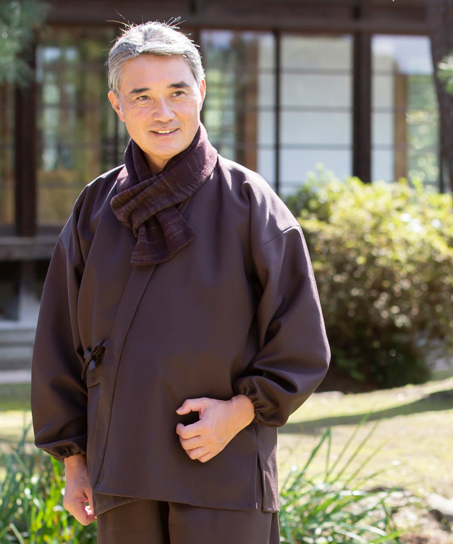 ウール差し込みマフラー絣