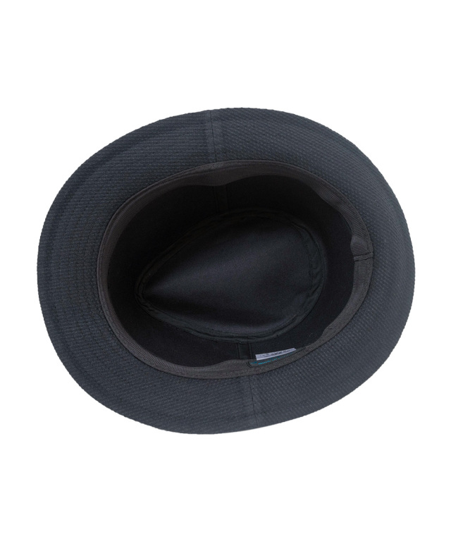 刺子織中折れ帽子