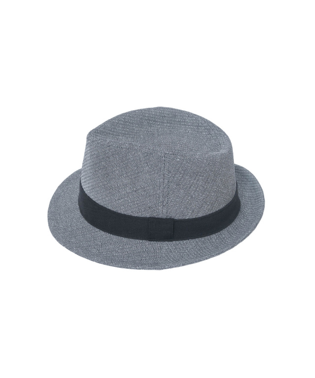 和紙しじら織中折れ帽子