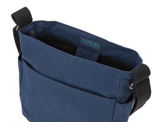 刺子織ショルダーバッグ