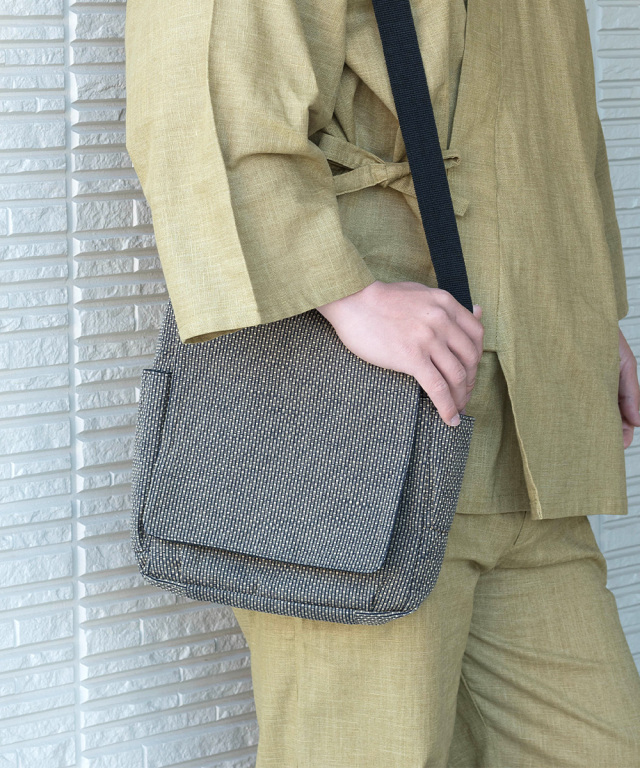 刺子織ショルダーバッグ