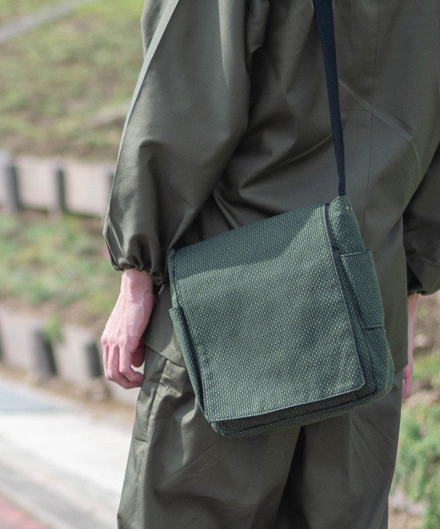 刺子織ショルダーバッグ