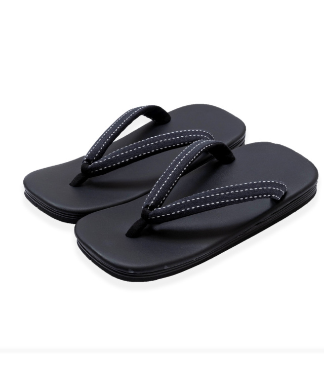 刺子織五枚底雪駄