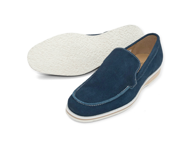 作務衣シューズ 春夏 ＜紺＞ IKISUGATA 【製造：リーガル