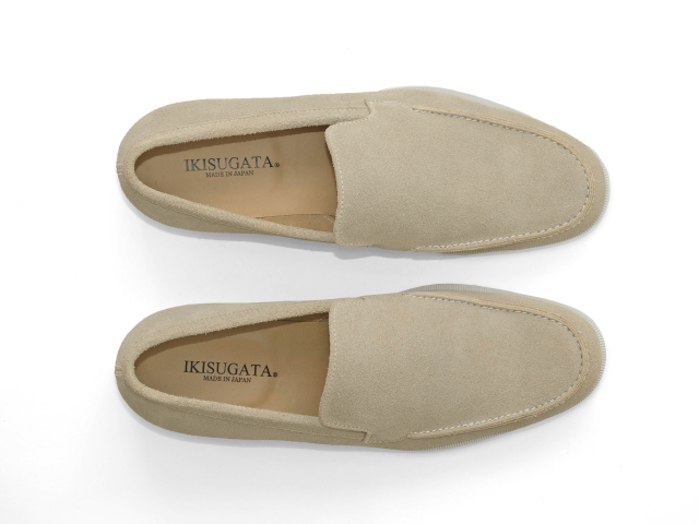 作務衣シューズ 春夏 ＜ベージュ＞ IKISUGATA 【製造