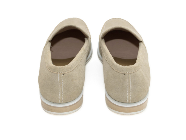 作務衣シューズ 春夏 ＜ベージュ＞ IKISUGATA 【製造