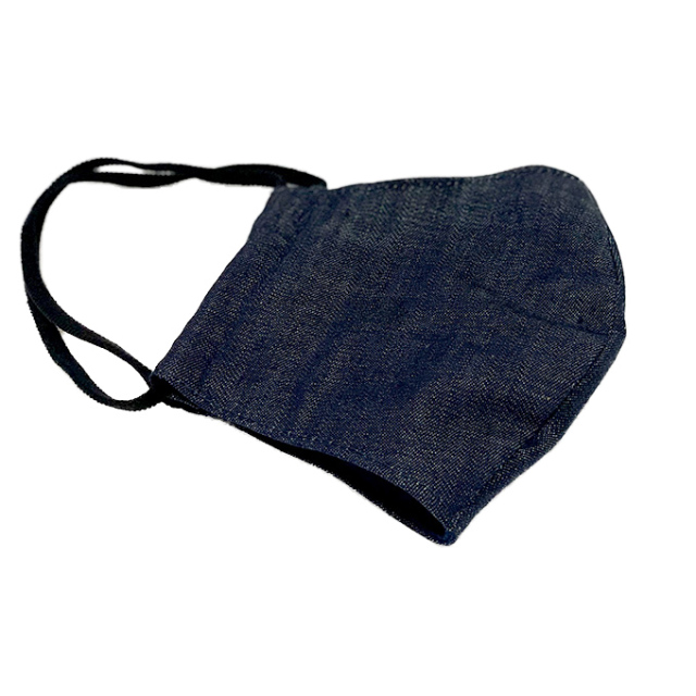 9205 抗ウイルス・カイハラデニムマスク No.1 濃紺 | 作務衣・甚平通販