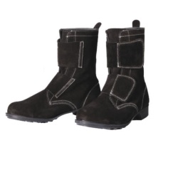 【銀行振込専用】T-5鋼製先芯　溶接作業用安全靴　長編上靴　ベロア黒革　マジック（ドンケル）１足