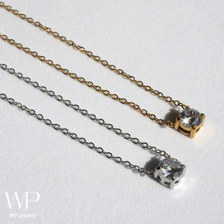 一粒モチーフネックレス  snp-1572