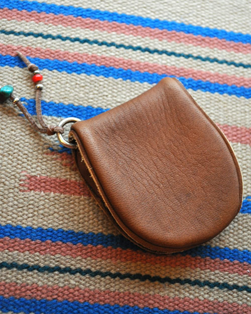 39 (SunKu/サンク) Deer Leather Coin Purse / ディア　レザー　コインパース