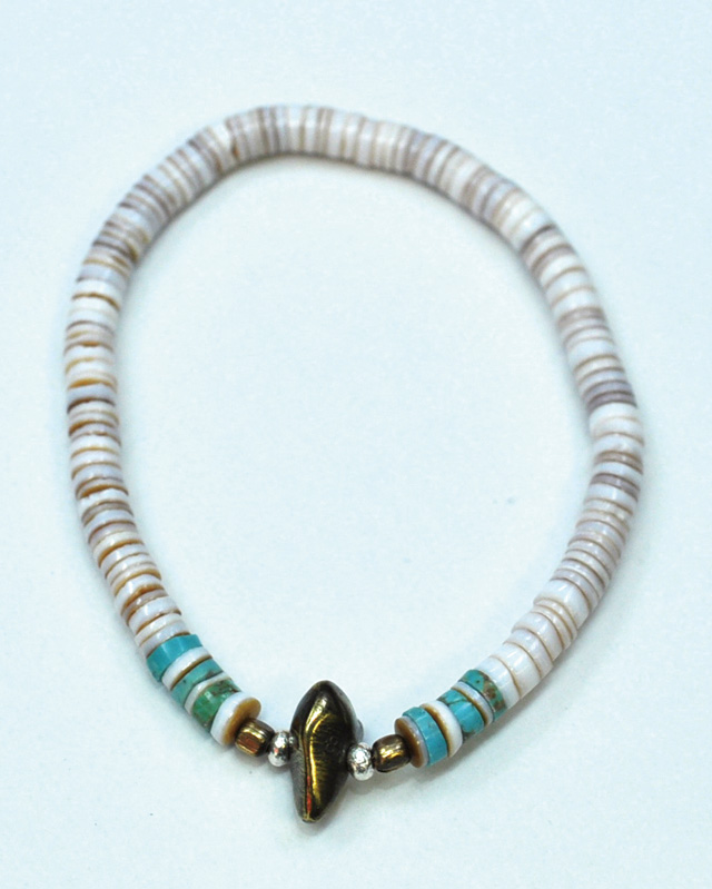 39 (SunKu/サンク)  White Shell Beads Bracelet / ホワイトシェルビーズ ブレスレット