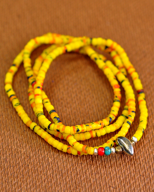 WATER x 39 (SunKu/サンク) Kangaba Beads Necklace & Bracelet / カカンバビーズ ネックレス&ブレスレット