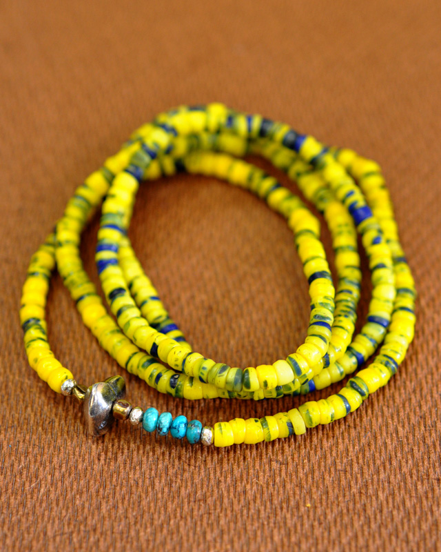 WATER x 39 (SunKu/サンク) Kangaba Beads Necklace & Bracelet / カカンバビーズ ネックレス&ブレスレット
