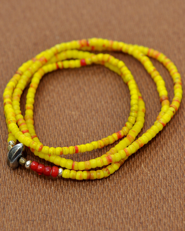 WATER x 39 (SunKu/サンク) Kangaba Beads Necklace & Bracelet / カカンバビーズ ネックレス&ブレスレット