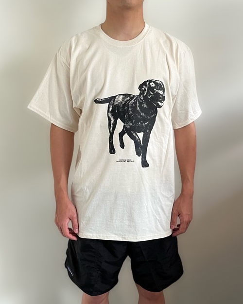 Coming & Going Designs(カミング&ゴーイング デザイン) Labrador-Black T-Shirts【ネコポス可】