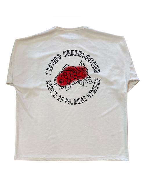 Cloveru (クローバル) Cloveru®︎ Recycle WIDE Tee 【 GOLDFISH 】