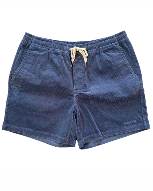 Cloveru (クローバル) CORDUROY CLASSIC SHORTS 【Ocean Blue】