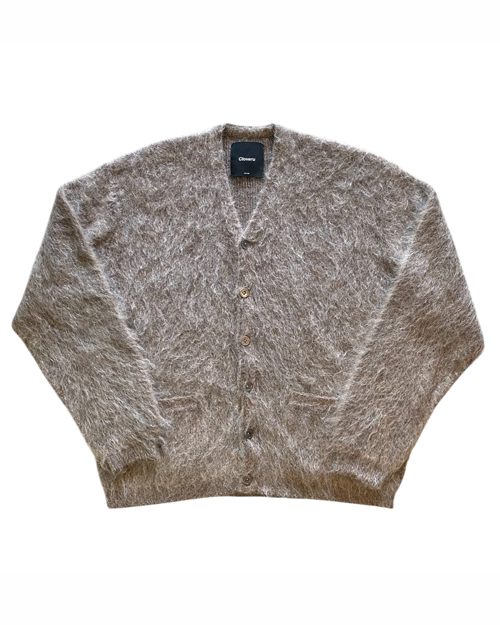 Cloveru (クローバル) Simple Wool Mohair Cardigan