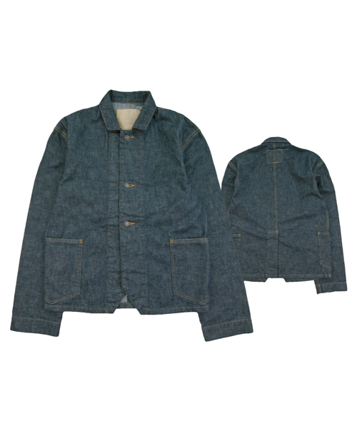 LIFE IS ....（ライフイズ) DENIM JACKET "CLOVER"