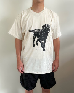 Coming & Going Designs(カミング&ゴーイング デザイン) Labrador-Black T-Shirts【ネコポス可】