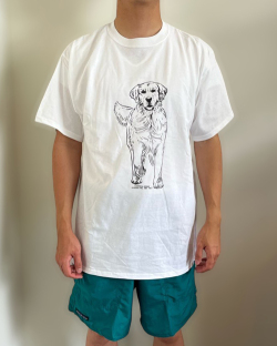 Coming & Going Designs(カミング&ゴーイング デザイン)Golden Retriever T-Shirts【ネコポス可】