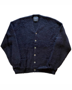 Cloveru (クローバル) Simple Wool Mohair Cardigan