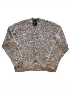 Cloveru (クローバル) Simple Wool Mohair Cardigan