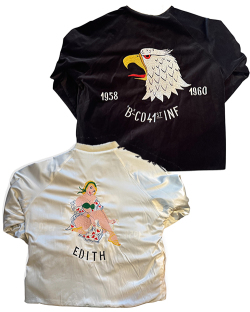 Cloveru (クローバル) Velor Souvenir Reversible JKT