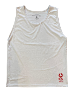 Cloveru (クローバル) Japan Made Recycle MUJI STANDARD FIT Tank 【WHITE】