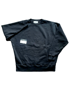 Cloveru (クローバル) Wide Crew Sweat "NAME CARD"