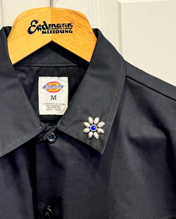 HTC Dickies S/S Work Shirt #Flower Stone