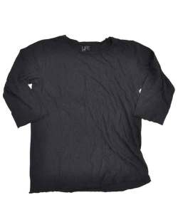 【50%OFF】LIFE IS ....（ライフイズ) ROUFH NECK 7 SLEEVE/ ラフネック 7分袖