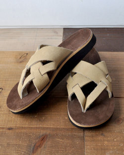 LIFE IS.... x THE SANDALMAN (サンダルマン) Smarchee Thong Sandal