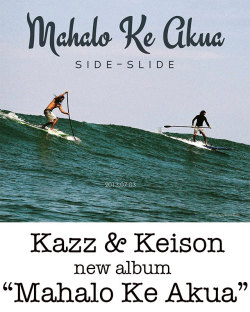 【メール便可1枚まで】SIDE-SLIDE (サイドスライド) Mahalo Ke Akua