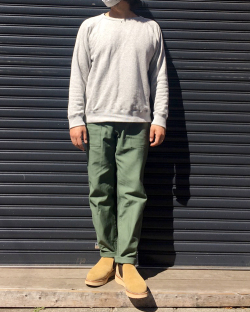 STANRAY(スタンレー) Taper Fit 4Pocket Fatigue Pants - Length 30