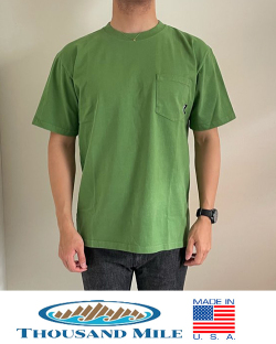 THOUSANDMILE (サウザンドマイル) 12oz. Pocket T-Shirts